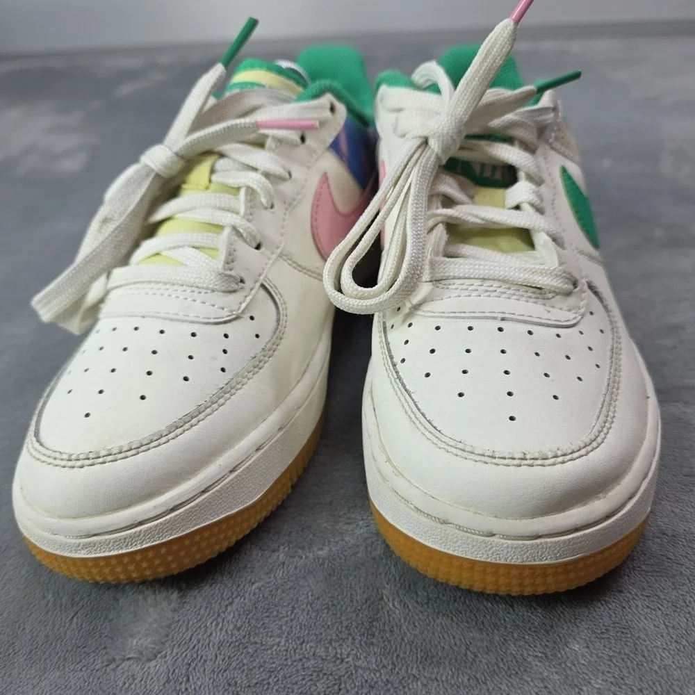 NikeNike Kids Off-White Air Force 1 LV8 3 Big Kids SneakersBoys‎ Size 4Y...